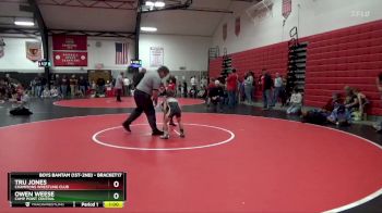 Semifinal - Owen Weese, Camp Point Central vs Tru Jones, Champions Wrestling Club