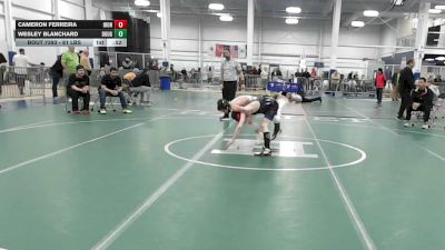 81 lbs Consi Of 8 #1 - Cameron Ferreira, Iron Faith WC vs Wesley Blanchard, Doughboys WC