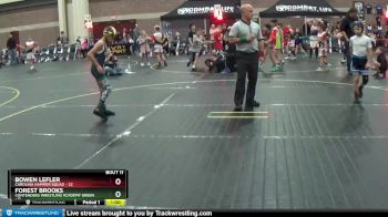 65 lbs Round 4 (6 Team) - Forest Brooks, Contenders Wrestling Academy Green vs Bowen Lefler, Carolina Hammer Squad
