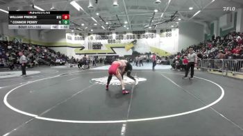 152 lbs Champ. Round 2 - Connor Perry, Point Loma vs William French, Mt Carmel