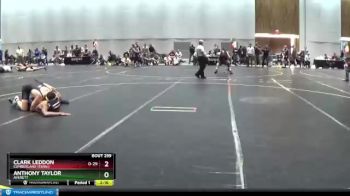 165 lbs Cons. Round 2 - Clark Leddon, Cumberland (Tenn.) vs Anthony Taylor, Averett