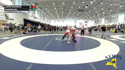 190 lbs Champ. Round 2 - Maximus Hall, Ithaca Wrestling Club vs Carter Bourgeois, Club Not Listed