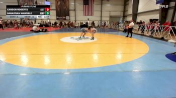 126 lbs Rr Rnd 1 - Carson Roberts, CentralMD Blue vs Sabastian Warfield, Kempsville Wrestling Club