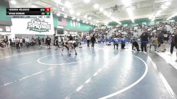 138 lbs Quarterfinal - Ryan Homan, Buena vs Joshua Velasco, North Torrance