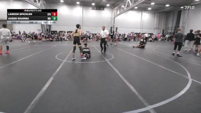 98 lbs Round 3 (6 Team) - Jaisen Sharma, Maryland Mallets vs Landon Spickler, EP Rattlers