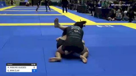 RAFAELA RIBEIRO GUEDES vs ELISABETH ANN CLAY 2021 World IBJJF Jiu-Jitsu No-Gi Championship