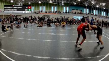 113 lbs Round 4 (6 Team) - Shawnley Clervoyant, Funky Monkey vs Clayton Newton, The Outsiders