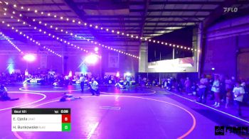 42 lbs Rr Rnd 1 - Elijah Ojeda, Unattached vs Hudson Bunkowske, Black Hills Academy