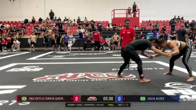 Ana Keyla Cunha Queiroz vs Julia Alves 2025 ADCC Sao Paulo Open