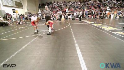 67 lbs Final - Liam Garrett, Collinsville Cardinal Youth Wrestling vs Everett Luxton, Raw Wrestling Club