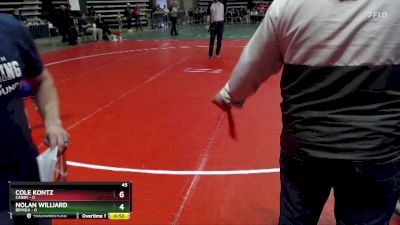 50 lbs Semis & 1st Wrestleback (8 Team) - Noah Nordquist, Bemidji vs Sadie Popowski, Canby