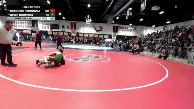 106 lbs Cons. Round 2 - Robertito Hernandez, Chaffey vs Bryce Thompson, Riverside Poly