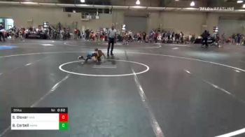 55 lbs Prelims - Seth Glover, Vian Youth vs Braxton Corbell, Warner Youth Wrestling