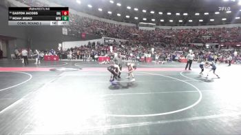 100 lbs Cons. Round 2 - Noah Jesko, Waupun Youth Wrestling vs Easton Jacobs, Demons WC (Burlington)