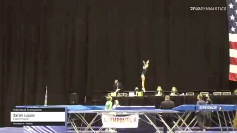 Zarah Lugosi - Individual Trampoline, EWA Prosper - 2021 USA Gymnastics Championships