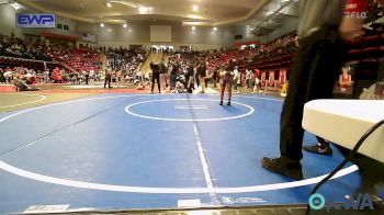 98-105 lbs Final - Jaylianna James, Mcalester Youth Wrestling vs Zaniyah Wright, Team Tulsa Wrestling Club