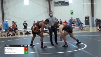 285 lbs Quarterfinal - Nicolas Rodriguez, Columbia HS vs Daniel Herrera, Cvbjj