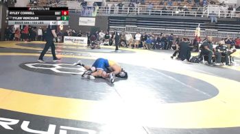 120 lbs Consi Of 16 #2 - Ryley Correll, Brentwood Academy vs Tyler Verceles, Loyola Blakefield