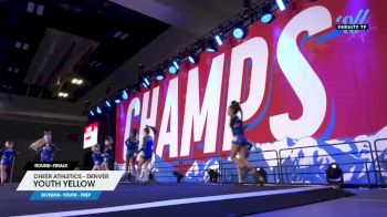 Cheer Athletics - Denver - Youth Yellow [2024 L1.1 Youth - PREP Finals] 2024 CHAMPS Grand Nationals