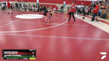 53-58 lbs Round 1 - Hunter Brown, Eaton Wrestling Club vs Mathew Titchenell, HRA