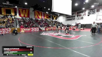 120 lbs Semifinal - Edmon Altunyaan, Montebello vs Caden Garriott, South Torrance