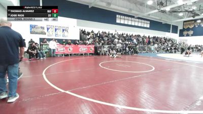 150 lbs Cons. Round 3 - Thomas Alvarez, Mayfair vs Jose Rios, Santa Fe