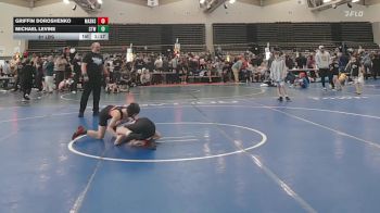 81 lbs Rr Rnd 6 - Griffin Doroshenko, Mat Assassins White - ESE vs Michael Levine, Cordoba Trained - ESE