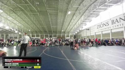 102 lbs Round 3 (4 Team) - Beckam Garread, Utah Red vs Mason Shank, Colorado Xtreme