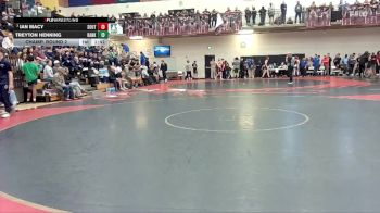 120 lbs Champ. Round 2 - Ian Macy, Southridge vs Treyton Henning, Banks