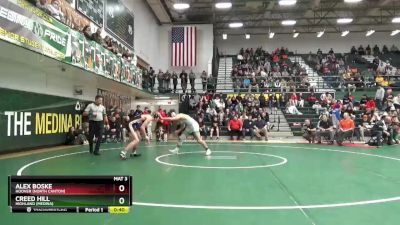 150 lbs 3rd Place Match - Alex Boske, Hoover (North Canton) vs Creed Hill, Highland (Medina)