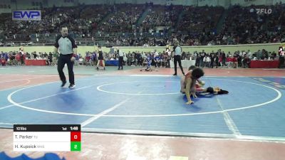 101 lbs Round Of 64 - Thomas Parker, Tulsa Union vs Hank Kupsick, Warner High School