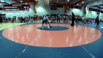 120 lbs Champ. Round 1 - Jeremiah Huntley, Caliber Wrestling Academy vs Jeremy Cannedy Jr, Legacy Dragons