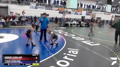 53 lbs Round 2 - Anders Cherland, Marathon Wrestling Club vs Tyson Schilling, Interior Grappling Academy