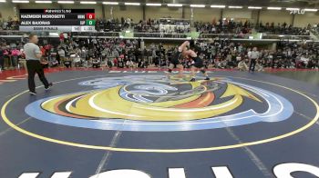 285 lbs Semifinal - Kazmeier Morosetti, North Kingstown vs Alex Bajoras, Saint John's Prep