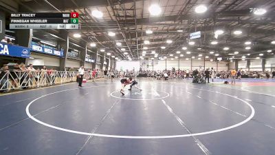 80 lbs Round Of 32 - Billy Tracey, Warhawks - MS vs Finnegan Wheeler, Mat Warriors Gold MS - MS