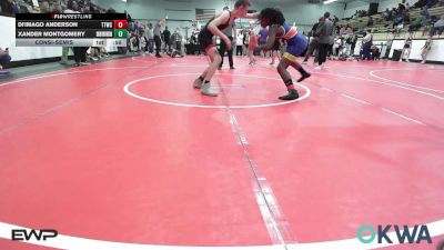 120 lbs Consolation - Di'Imago Anderson, Team Tulsa Wrestling Club vs Xander Montgomery, Skiatook Youth Wrestling