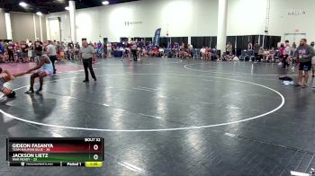 190 lbs Round 4 (16 Team) - Jackson Lietz, War Ready vs Gideon Fasanya, Team Nauman Blue