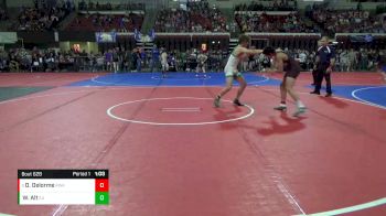 151 lbs Semifinal - Dylan Delorme, Ruis Wrestling Academy vs William Alt, Eastside United