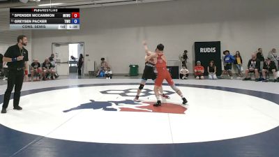 55 kg Cons. Semis - Spenser McCammon, Maurer Coughlin Wrestling Club vs Greysen Packer, Team Idaho Wrestling Club
