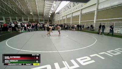 215 lbs Cons. Round 4 - Reid Merkley, Wasatch vs Gael Gutierrez, Millard