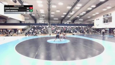 133 lbs Champ. Round 2 - Ejiro Montoya, Franklin And Marshall vs Ethan Washburn, Wilkes