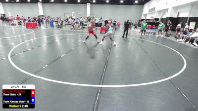 157 lbs Raidyn Pugsley, Team Idaho vs Donald Jackson, Team Kansas Gold