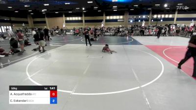 58 kg Rr Rnd 2 - Amelia Acquafredda, Atc vs Cyra Eskandari, SoCal Hammers