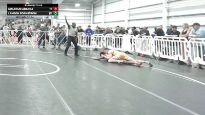 160 lbs Round Of 64 - Malcolm Aranda, TX vs Landon Fornstrom, WY
