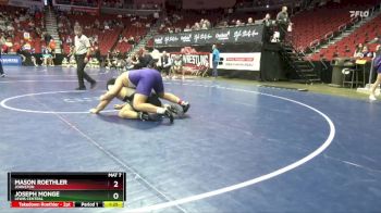3A-215 lbs Cons. Round 3 - Mason Roethler, Johnston vs Joseph Monge, Lewis Central
