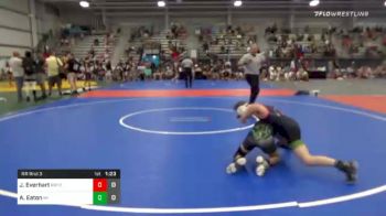 106 lbs Prelims - Jay Everhart, Ragin Raisins Fredonia vs Arcadian Eaton, Morris Fitness