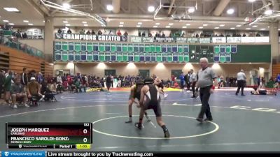 132 lbs Cons. Round 2 - George Loutfi, Vista Murrieta vs Kaisen Umali, Torrey Pines