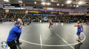 150 lbs Quarterfinal - Evan Curry, Lockport (Twp.) vs Kieran Akerson, Creighton Preparatory School