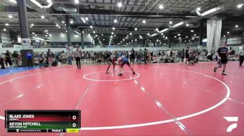 150 lbs Semifinal - Blake Jones, Legacy vs Keyon Mitchell, New River WC