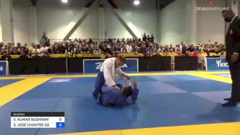 SURAJ KUMAR BUDHRAM vs SAMIR JOSÉ CHANTRE DAHÁS 2021 World Master IBJJF Jiu-Jitsu Championship
